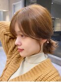 韓国レイヤー/韓国風/顔周り/髪質改善/黒髪/ブリーチなし 立川