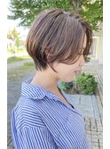 大人可愛いショートヘア