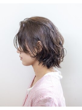 ルプラ ガーデン(le-pla garden) パーマボブ#ケアパーマ#レイヤーカット#外ハネ#豊橋#豊川#田原