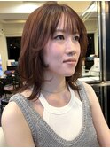 鎖骨ミディで色っぽヘア