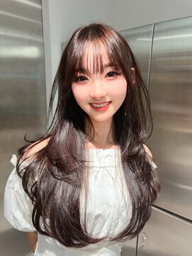 ロンドウル 熊本(Lond ulu) レイヤーカット/韓国/髪質改善/縮毛矯正/シースルーバング/