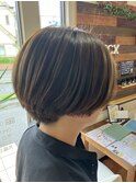 ブリーチなし！さりげなコントラストカラー