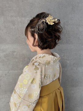 ヘアサロン コレハ(hair salon CoReha) 【袴スタイル】室岡