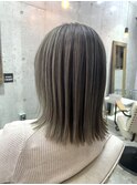 【シャドールーツ】切りっぱなしに顔まわりレイヤー