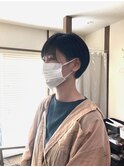 ツーブロックショートボブ
