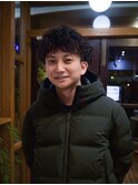 メンズパーマ　寺沢　颯