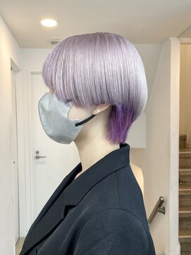 ミーム 原宿 表参道(meme) ◎ブロンドヘアダブルカラーハイトーンカラーケアブリーチ#原宿