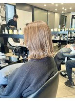 ハルキミナトジャパン 神戸(HARUKI MINATO japan)&nbsp;切りっぱなしボブ 20代30代40代ヘア 小顔 神戸ボブ 三ノ宮