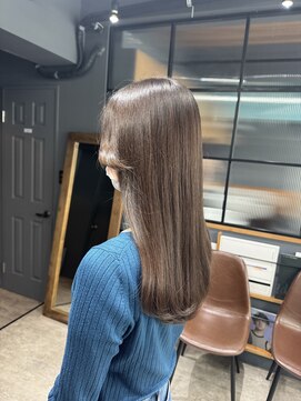 ロフティー 清澄白河(LOFTY) シンプルなのに洗練された透明感カラー／髪質改善トリートメント