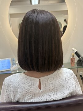 松本平太郎美容室 銀座パートフォー(PART４) 大人の似合わせボブ/20代30代40代50代60代