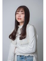 ルフュージュ バイ プロデュース 相模大野店(Refuge by Produce)&nbsp;レイヤーカット/ショコラブラウン/ストレートロング