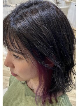 ウェリナ(welina) イヤリングカラーで秋先取りカラー♪