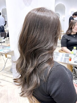 ティエラ 原宿 表参道(Tierra) 【Tierra美侑】イルミナカラーで作る透明感抜群オリーブベージュ