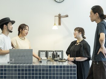 キートス(Kiitos)の写真/歴10年以上のスタイリストがカウンセリングから仕上げまで担当◎ずっと通えるサロン《北千住キートス》