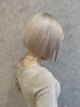 レガシーヘアーデザイン(Legacy hair design) 【Taku】ホワイトブロンド♪　天神/今泉