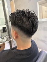 オーシャントーキョー ホワイト 原宿(OCEAN TOKYO WHITE)&nbsp;フェードスパイラルパーマオールバック