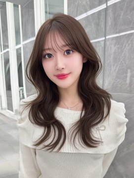 マウル 栄(MAEUL) 小顔カット　レイヤーカット　顔まわり　透明感カラー