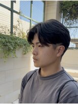 スタイル 成城学園前(STYLE) メンズ センターパート 毛流れパーマ メンズパーマ