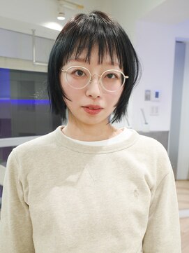 カシェル トウキョウ(Cashel Tokyo) ボブ レイヤー 顔まわりレイヤー ハッシュ ザクザク前髪 バング