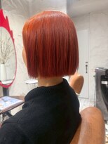フォルマヘアー(forma hair) 40代似合わせオレンジショートボブ