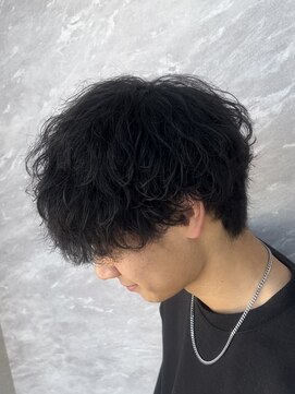 グロップ 町田(GLOP) トレンド感あるメンズ波巻きパーマ