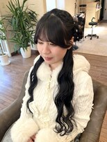メルク(merc) ヘアセット/ハーフアップ/くるみちゃんヘア/姫カット/宇都宮