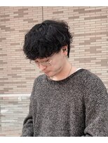 アドレスサーティーン(Address13)&nbsp;シャドウパーマ[大阪/梅田/メンズパーマ/シャドウパーマ]