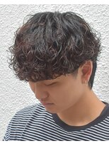 フリーク バーバーショップ 都島店(FREAK BARBER SHOP)&nbsp;王道モテマッシュシャドウパーマ
