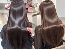 【大人髪のお悩みに】髪質に合わせた髪質改善で、毎日扱いやすい艶髪へ【】