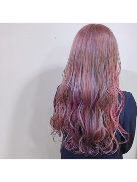 ゼスト 八王子店(ZEST) ハイライト×ピンク系ユニコーン