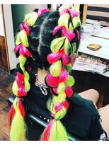 ビューティーサロンワタナベ 本店&nbsp;派手髪！編み込み！