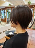 首元すっきりボブ