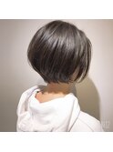 短すぎない丸みショート