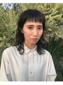 アンニュイパーマスタイル