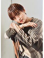 ユノ(juno)&nbsp;【juno】スリークマッシュショート★アプリコットオレンジ