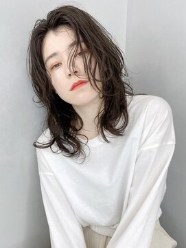 アイティー バイ アルバム 中野店(IT by ALBUM) ミディアムウェーブ_セミウェットウェーブ_27724