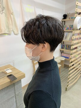 キューズ クラブ(cuz KLUB) 【cuzKLUB】カジュアルショート×ニュアンスパーマ