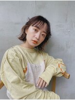 ソワ オモテサンドウ(SOIE OMOTESANDO)&nbsp;【SOIE】センター分けボブ