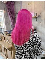 ミラク 町田(MIRAC)&nbsp;【MIRAC町田店河原崎】カラーバターでフラッシュピンク