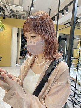 ゼスト 三鷹店(ZEST) 【ZEST三鷹 】くびれヘア×ピンクベージュ