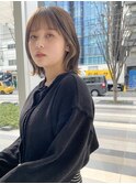 ［OCEAN Hair&Life 水田成美］シルキーベージュイヤリングカラー