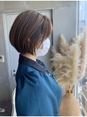 マッシュショート くびれショートスタイル
