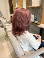 ダブルケーツー 倉敷店(wk-two)&nbsp;ブリーチ1回でできるピンクベージュカラー！