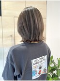 20代30代40代_外ハネボブ_ぱつっとボブ_ハイライト