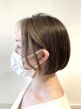 ネオリーブシェリエ 浅草店(Neolive cherie) ベージュカラー ハイライト 20代30代40代