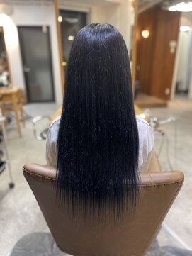 フツーロ 栄(FUTURO) プルエクステ　黒髪　エクステ