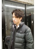 波巻きハイライトアップバングツーブロックマッシュ