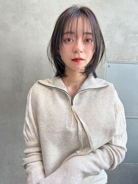 ロジッタ(ROJITHA) 【ROJITHA原宿表参道】ミディアムレイヤー×アッシュカラー