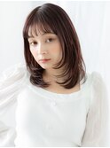 ショコラアッシュレイヤーワンカールセミディe小山10代20代30代
