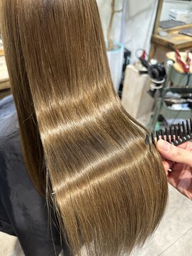 フゥ 銀座(fuu。。。) ブリーチ毛縮毛矯正